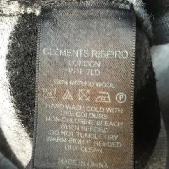 Brand New Clements Ribeiro Merino Wool Striped Sweater Dress - Picture 9 of 9